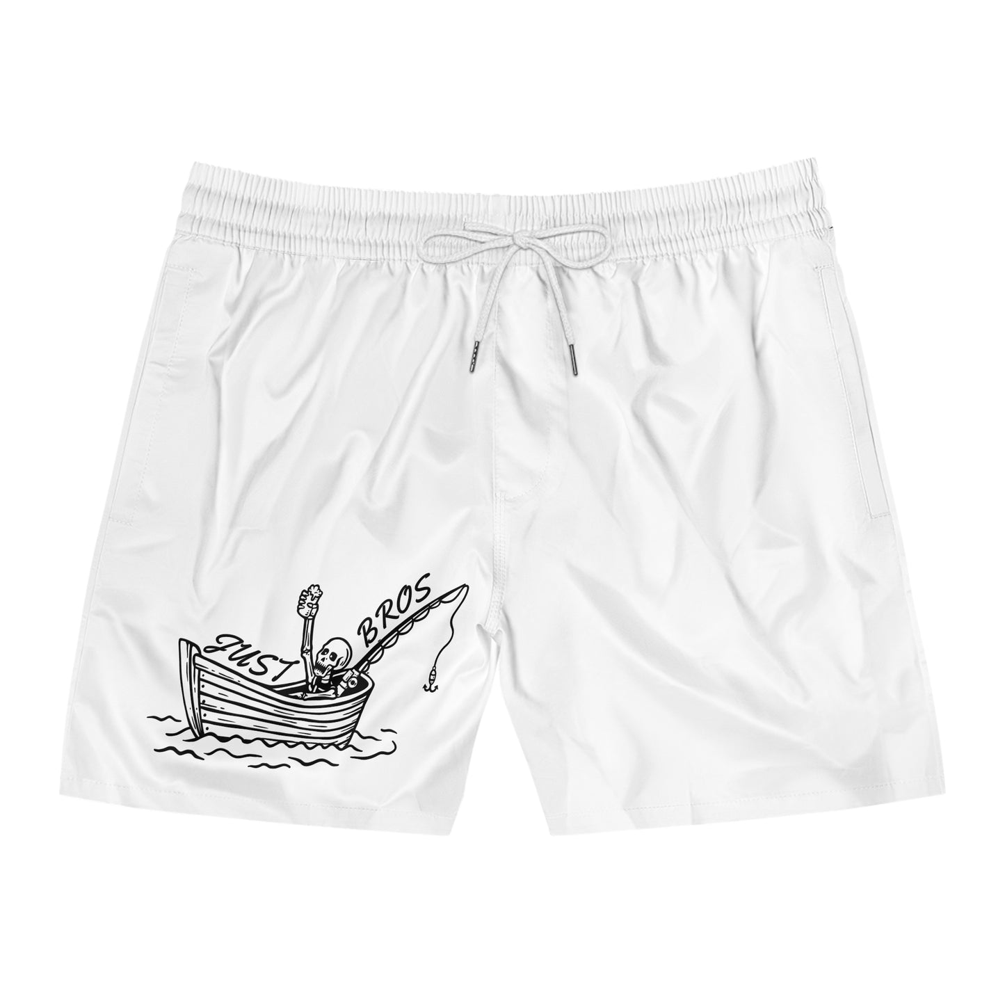 Just Bros Boats and Bros Mid-Length Swim Shorts