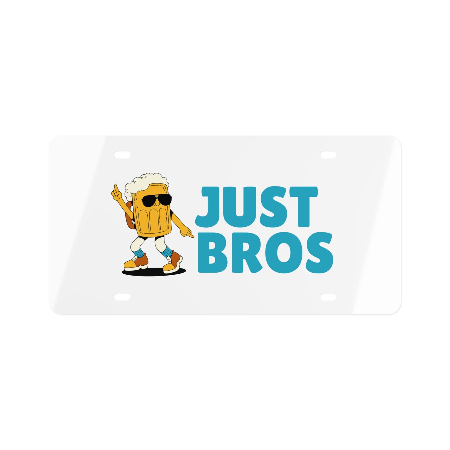 Just Bros License Plate
